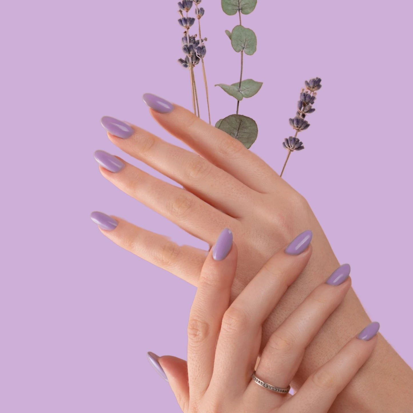 Euphoric Lavender - love yourself with purple nail wraps | ManiTini