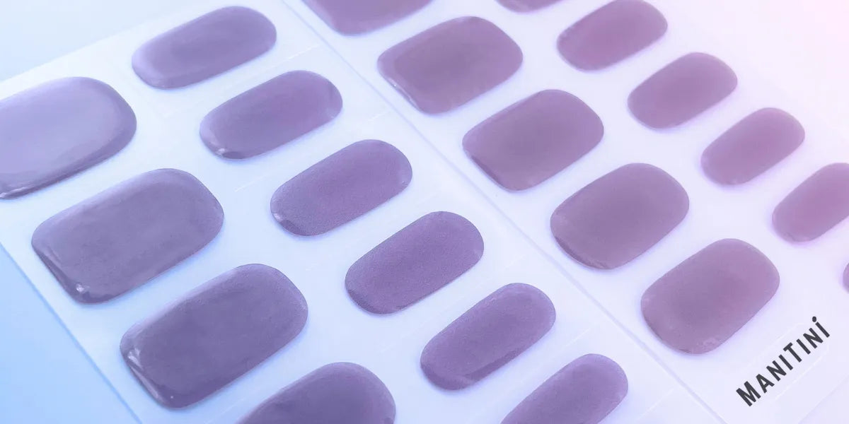 Euphoric Lavender - purple nail wraps | ManiTini