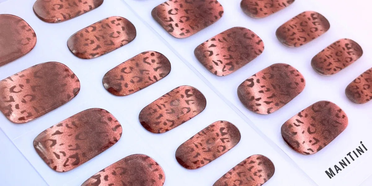Panthera's Pride - cool-chic and fierce art nail wraps with animal pattern design | ManiTini