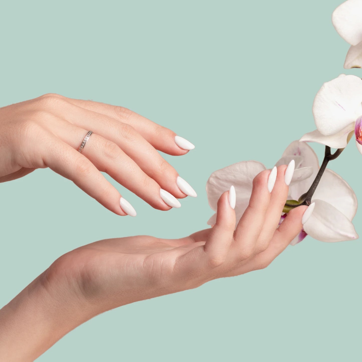 Simply Not Simple - love yourself with pure white art nail wraps | ManiTini
