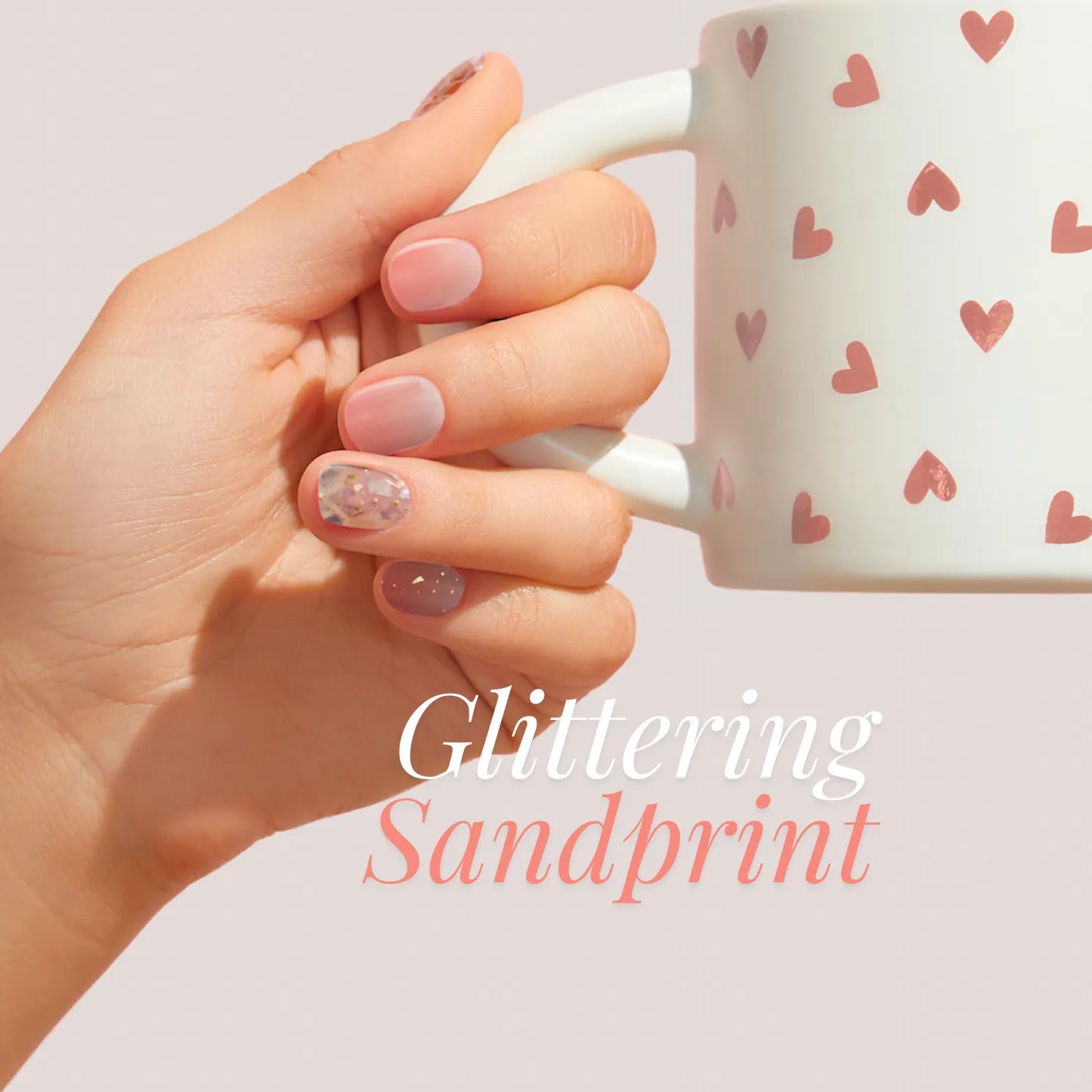 Glittering Sandprint