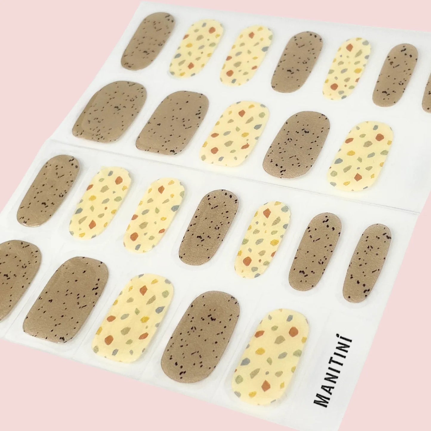 Eggcellent Odyssey - eggshell patterned art nail wraps | ManiTini