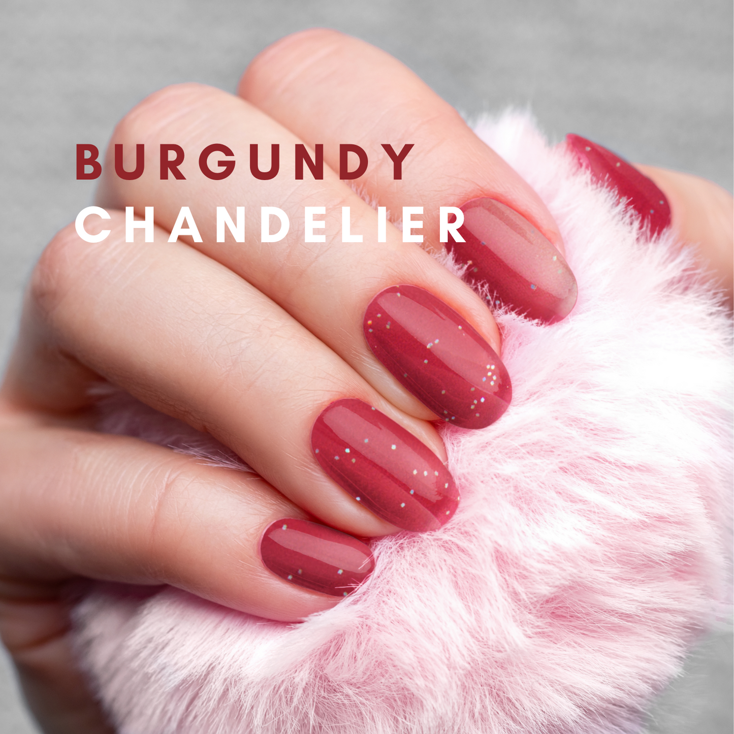 Burgundy Chandlier 酒紅水晶燈