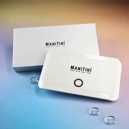 ManiTini's UV LED nail lamp pro comes with a modern and recyclable packaging design.